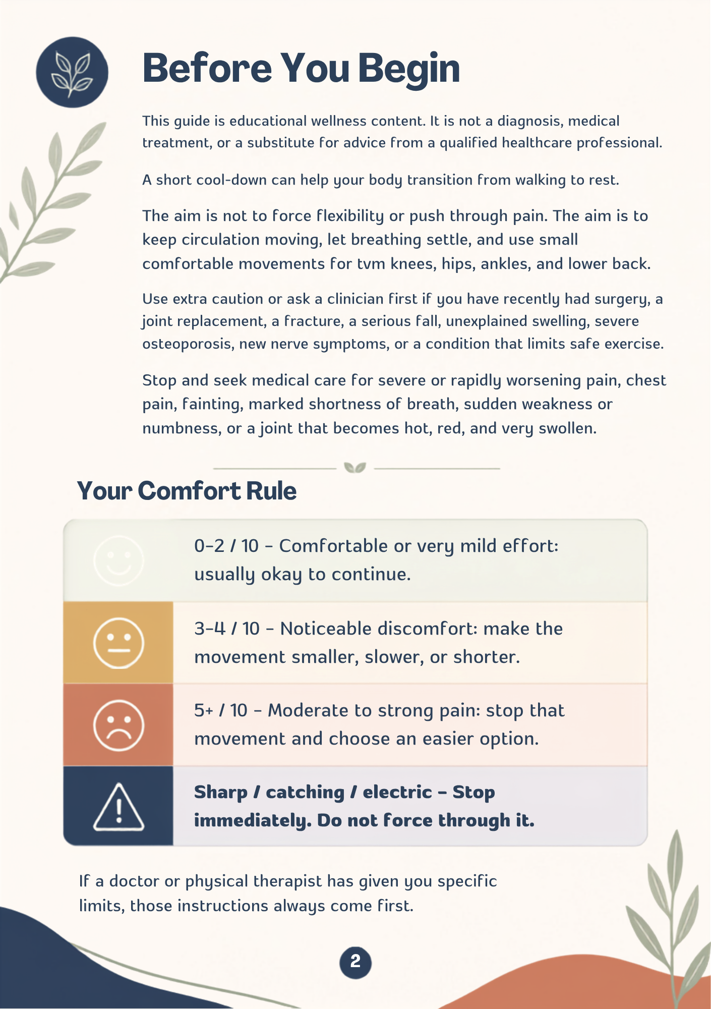 POST-WALK RECOVERY RITUALS 10-MINUTE MOBILITY GUIDE