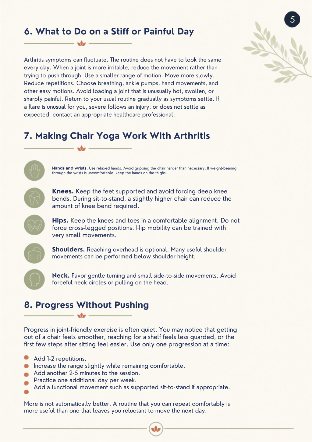 CHAIR YOGA FOR JOINT MOBILITY