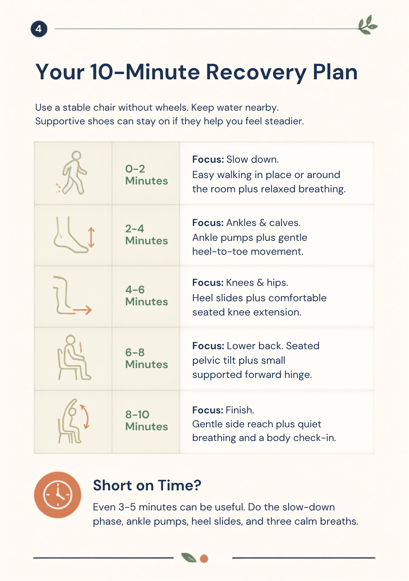 POST-WALK RECOVERY RITUALS 10-MINUTE MOBILITY GUIDE